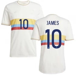Colombia JAMES #10 Fodboldtrøjer 2024 100th Anniversary Hjemmebanetrøje Mænd