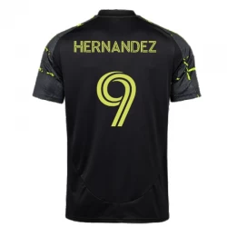 Columbus Crew Fodboldtrøjer 2025-26 Hernandez #9 Udebanetrøje Mænd