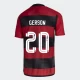 CR Flamengo Gerson #20 Fodboldtrøjer 2023-24 Hjemmebanetrøje Mænd