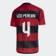 CR Flamengo Leo Pereira #4 Fodboldtrøjer 2023-24 Hjemmebanetrøje Mænd