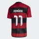 CR Flamengo Romario #11 Fodboldtrøjer 2023-24 Hjemmebanetrøje Mænd