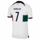 Cristiano Ronaldo #7 Portugal Fodboldtrøjer VM 2022 Udebanetrøje Mænd