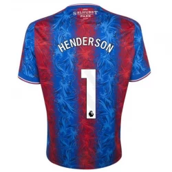 Crystal Palace Henderson #1 Fodboldtrøjer 2024-25 Hjemmebanetrøje Mænd