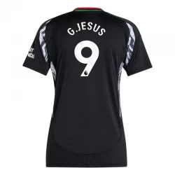 Dame Arsenal FC Fodboldtrøjer 2024-25 Gabriel Jesus #9 Udebanetrøje