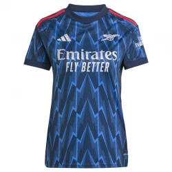 Dame Arsenal FC Fodboldtrøjer 2025-26 Udebanetrøje