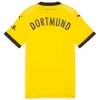 Dame BVB Borussia Dortmund Fodboldtrøjer 2023-24 Hjemmebanetrøje