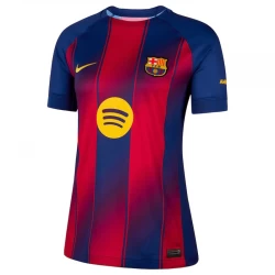 Dame FC Barcelona Fodboldtrøjer 2025-26 Hjemmebanetrøje
