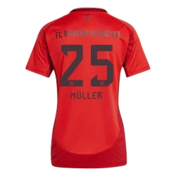 Dame FC Bayern München Muller #25 Fodboldtrøjer 2024-25 Hjemmebanetrøje