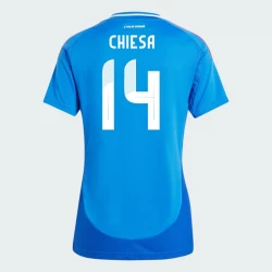 Dame Federico Chiesa #14 Italien Fodboldtrøjer EM 2024 Hjemmebanetrøje