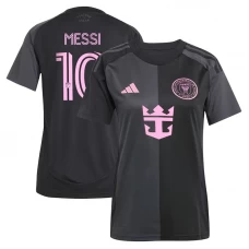Dame Inter Miami CF Fodboldtrøjer 2025-26 Lionel Messi #10 Udebanetrøje