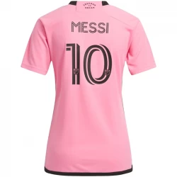 Dame Inter Miami CF Lionel Messi #10 Fodboldtrøjer 2024-25 Hjemmebanetrøje