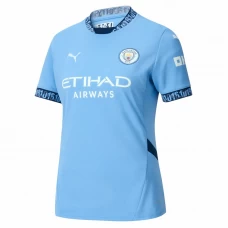Dame Manchester City Fodboldtrøjer 2024-25 Hjemmebanetrøje