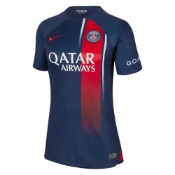 Dame Paris Saint-Germain PSG Fodboldtrøjer 2023-24 Hjemmebanetrøje