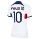 Dame Paris Saint-Germain PSG Fodboldtrøjer 2023-24 Neymar Jr #10 Udebanetrøje