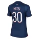 Dame Paris Saint-Germain PSG Lionel Messi #30 Fodboldtrøjer 2023-24 Hjemmebanetrøje