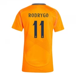 Dame Real Madrid Fodboldtrøjer 2024-25 Rodrygo #11 Udebanetrøje