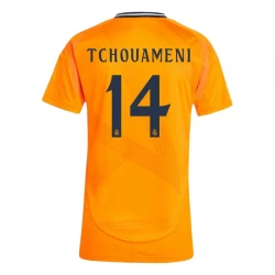 Dame Real Madrid Fodboldtrøjer 2024-25 Tchouameni #14 Udebanetrøje