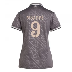 Dame Real Madrid Fodboldtrøjer Mbappe #9 2024-25 Tredjetrøje