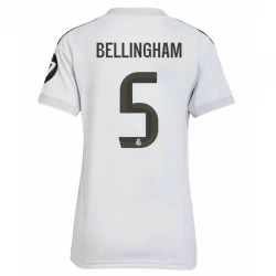 Dame Real Madrid Jude Bellingham #5 Fodboldtrøjer 2025-26 Hjemmebanetrøje