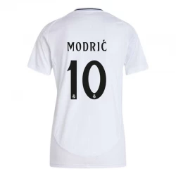 Dame Real Madrid Luka Modrić #10 Fodboldtrøjer 2024-25 Hjemmebanetrøje