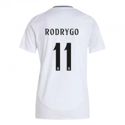 Dame Real Madrid Rodrygo #11 Fodboldtrøjer 2024-25 Hjemmebanetrøje