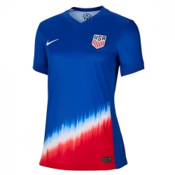Dame USA Fodboldtrøjer Copa America 2024 Udebanetrøje