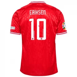 Danmark Christian Eriksen #10 Fodboldtrøjer 2024 Hjemmebanetrøje Mænd