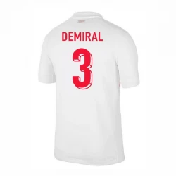 Demiral #3 Tyrkiet Fodboldtrøjer EM 2024 Hjemmebanetrøje Mænd