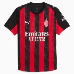 Discount AC Milan Fodboldtrøjer 2025-26 Hjemmebanetrøje Mænd