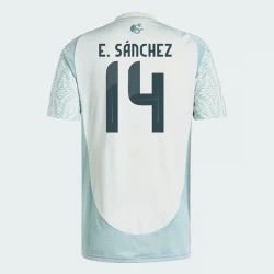 E. Sanchez #14 Mexico Fodboldtrøjer Copa America 2024 Udebanetrøje Mænd