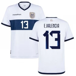 E. Valencia #13 Ecuador Fodboldtrøjer Copa America 2024 Udebanetrøje Mænd