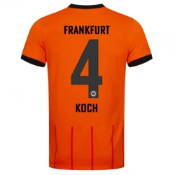 Eintracht Frankfurt Fodboldtrøjer Koch #4 2024-25 Tredjetrøje Mænd