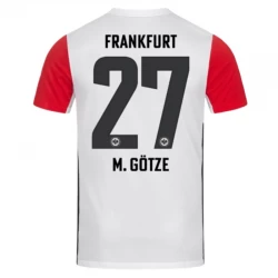 Eintracht Frankfurt M.Gotze #27 Fodboldtrøjer 2024-25 Hjemmebanetrøje Mænd