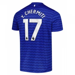 Everton FC Y. Chermiti #17 Fodboldtrøjer 2025-26 Hjemmebanetrøje Mænd