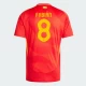 Fabian #8 Spanien Fodboldtrøjer EM 2024 Hjemmebanetrøje Mænd