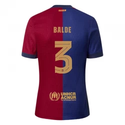 FC Barcelona Balde #3 Fodboldtrøjer 2024-25 Hjemmebanetrøje Mænd