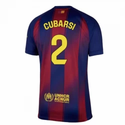 FC Barcelona Cubarsi #2 Fodboldtrøjer 2025-26 Hjemmebanetrøje Mænd