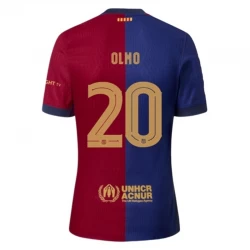 FC Barcelona Dani Olmo #20 Fodboldtrøjer 2024-25 Hjemmebanetrøje Mænd