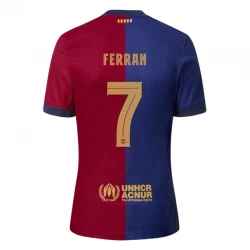 FC Barcelona Ferran #7 Fodboldtrøjer 2024-25 Hjemmebanetrøje Mænd