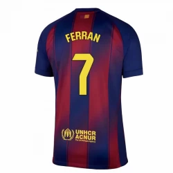 FC Barcelona Ferran #7 Fodboldtrøjer 2025-26 Hjemmebanetrøje Mænd