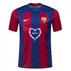 FC Barcelona Fodboldtrøjer 2023-24 x Karol G Hjemmebanetrøje Mænd