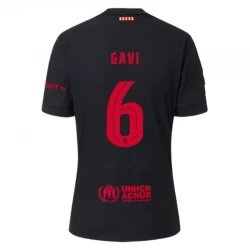 FC Barcelona Fodboldtrøjer 2024-25 Gavi #6 Udebanetrøje Mænd
