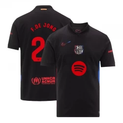 FC Barcelona Fodboldtrøjer 2024-25 New Spotify Logo Frenkie de Jong #21 Udebanetrøje Mænd