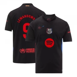 FC Barcelona Fodboldtrøjer 2024-25 New Spotify Logo Robert Lewandowski #9 Udebanetrøje Mænd