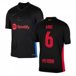 FC Barcelona Fodboldtrøjer 2024-25 UCL Gavi #6 Udebanetrøje Mænd
