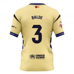 FC Barcelona Fodboldtrøjer 2025-26 Balde #3 Udebanetrøje Mænd