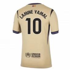 FC Barcelona Fodboldtrøjer 2025-26 Lamine Yamal #10 Udebanetrøje Mænd