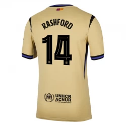 FC Barcelona Fodboldtrøjer 2025-26 UCL Marcus Rashford #14 Udebanetrøje Mænd