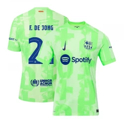 FC Barcelona Fodboldtrøjer Frenkie de Jong #21 2024-25 UCL Tredjetrøje Mænd