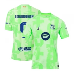 FC Barcelona Fodboldtrøjer Robert Lewandowski #9 2024-25 UCL New Spotify Logo Tredjetrøje Mænd